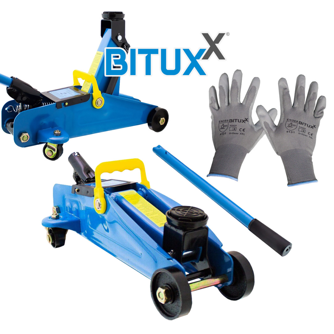 Nízkoprofilový hydraulický zvedák do auta nosnost 2000 kg BITUXX MS15942